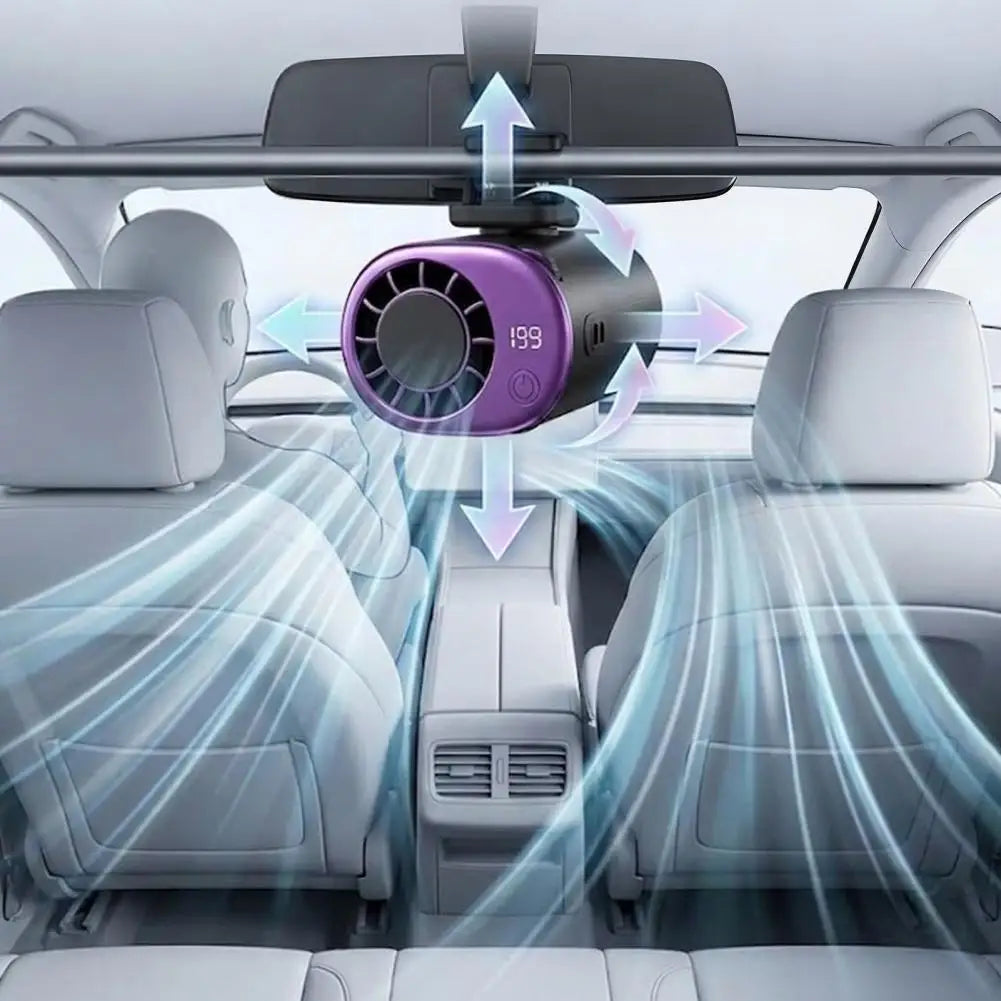 Rotating Clip Cooling Fan